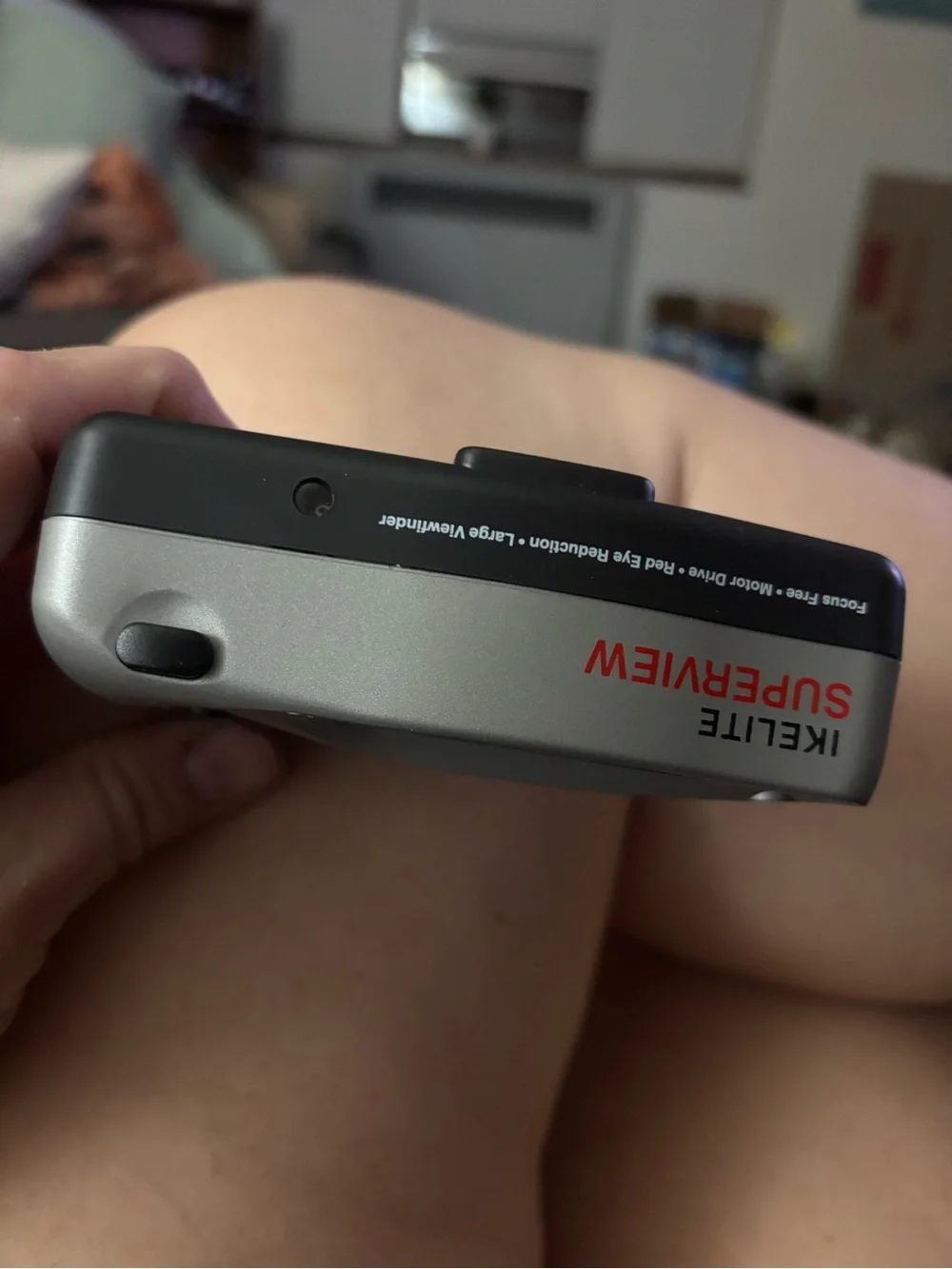 Silver 'SuperView' Point-and-Shoot Camera
